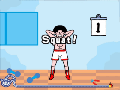 WarioWare Squat!