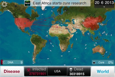 Plague Inc Map