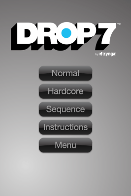 Drop7 Menu
